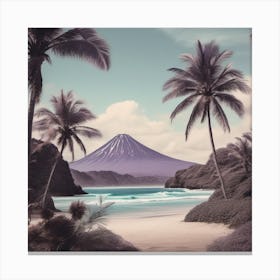 Fiji Soothing Pastel Colors Canvas Print