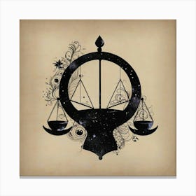 Libra 1 Canvas Print