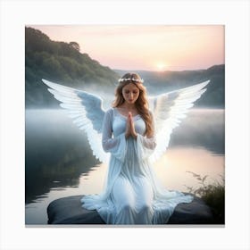 The Prayer Of The Angel Canvas Print