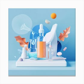 Medical Illustration Canvas Print