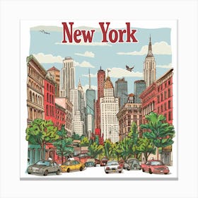 New York City 18 Canvas Print