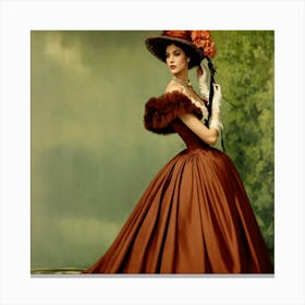 Victorian Woman 1 Canvas Print