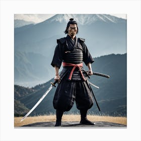 Samurai 3 Canvas Print