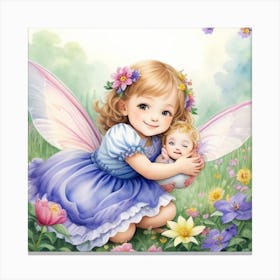 Fairy Baby Canvas Print