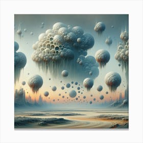 Alien landscape Canvas Print