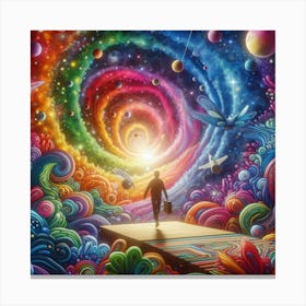 Psychedelic Painting Canvas Print