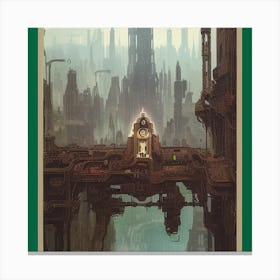 City In The Sky Canvas Print