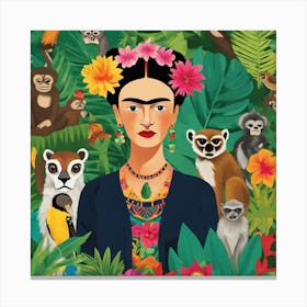 Frida Kahlo 78 Canvas Print