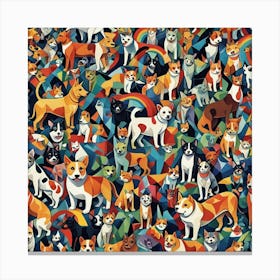 Shiba Inu Canvas Print