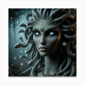 Medusa Focus Canvas Print