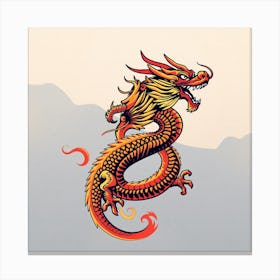 Dragon - Dragon Stock Videos & Royalty-Free Footage Canvas Print