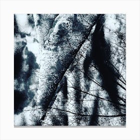 Tree In The Snow Canvas Print