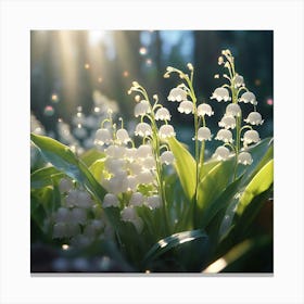 Lily Of The Valley Canvas Print