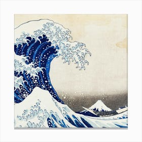 Great Wave Off Kanagawa 1 Canvas Print