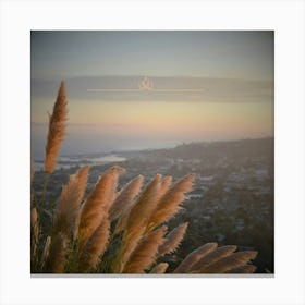 Sunset Over San Diego Canvas Print