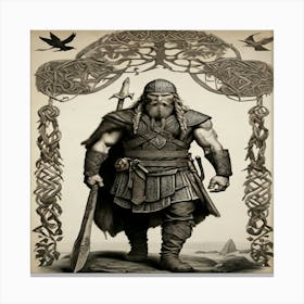 Viking Warrior 2 Canvas Print