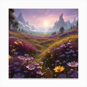 Flora And Fauna Canvas Print