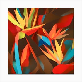 Bird Of Paradise 1 Canvas Print