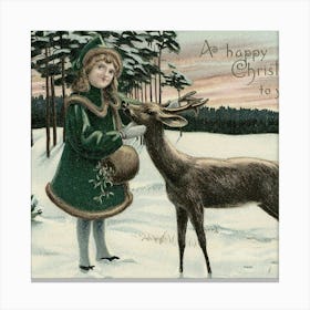 Vintage Christmas 15 Canvas Print