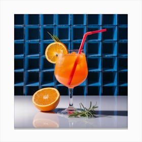 Aperol Spritz (4) 1 Canvas Print