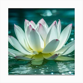 Lotus Flower 64 Canvas Print