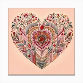 Heart Of Love Canvas Print