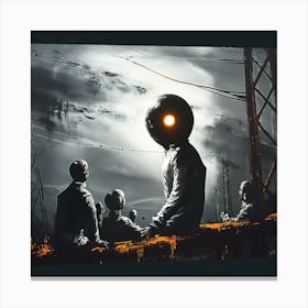 There Will Be Light And Nothing But Light Everywhere Canvas Print