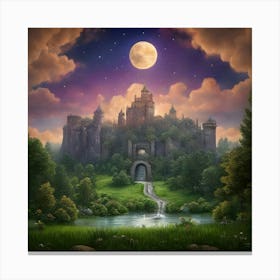 Fairytale Castle Canvas Print