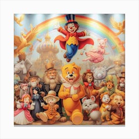 Winnie The Pooh Canvas Print