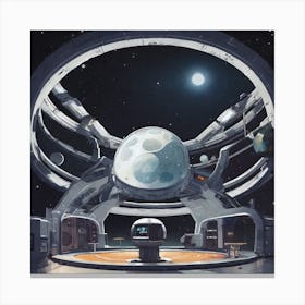 Space Station 38 Canvas Print