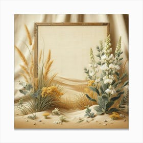 Desert Landscape Canvas Print