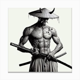 Samurai 3 Canvas Print