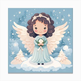 Christmas Angel 18 Canvas Print