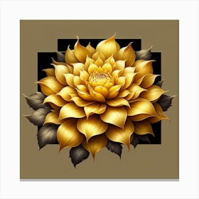 Dahlia 21 Canvas Print