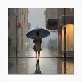 Rainy Day 1 Canvas Print