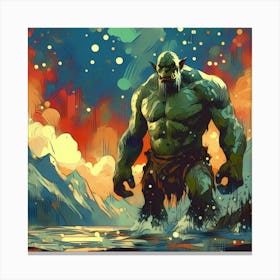 Ogre S Lair 9 Canvas Print