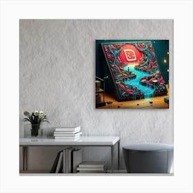 Abstract Painting 1 Canvas Print