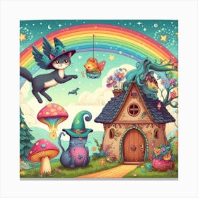 Kawaii Fantasy Canvas Print