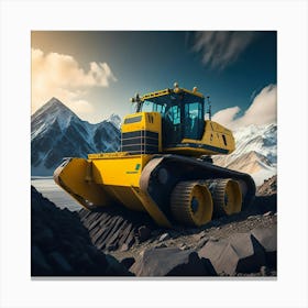 Buldozer Mountain (5) Canvas Print