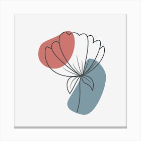 Floral Art Canvas Print