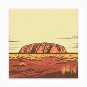 Uluru 10 Canvas Print