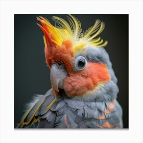 Cockatiel 9 Canvas Print