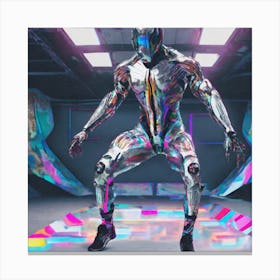 Futuristic Man 210 Canvas Print