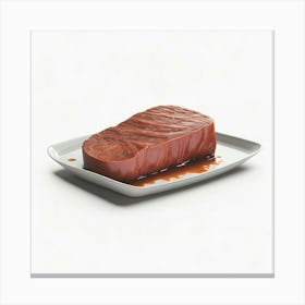 Beef Steak (32) Canvas Print