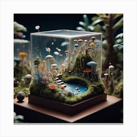 A Microcosmic World Canvas Print