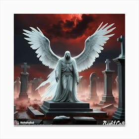 Angel Of Death 1 Canvas Print