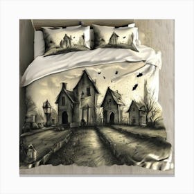 Haunted House Canvas Print