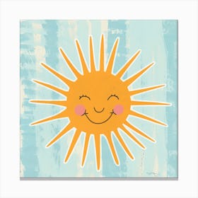 Happy Sun 2 Canvas Print