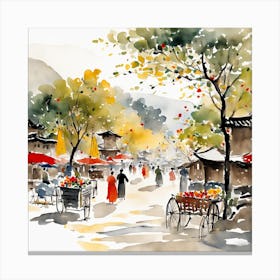 Chinese Painting (34) Canvas Print