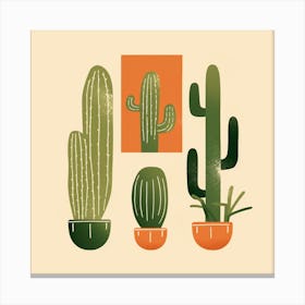 Cactus 32 Canvas Print